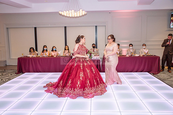 Astrid Cuevas Sweet 16 celebration at Azar Event Center in Whitt