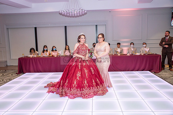 Astrid Cuevas Sweet 16 celebration at Azar Event Center in Whitt