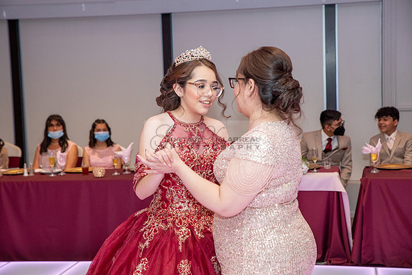 Astrid Cuevas Sweet 16 celebration at Azar Event Center in Whitt