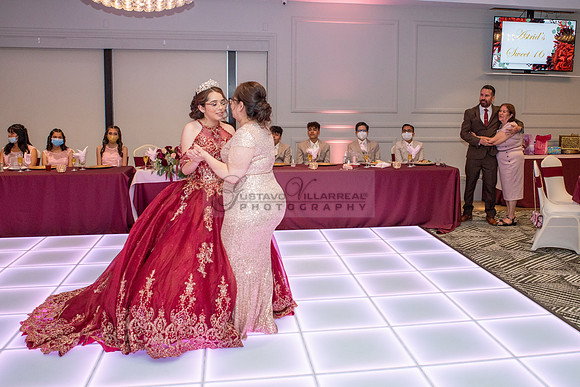 Astrid Cuevas Sweet 16 celebration at Azar Event Center in Whitt