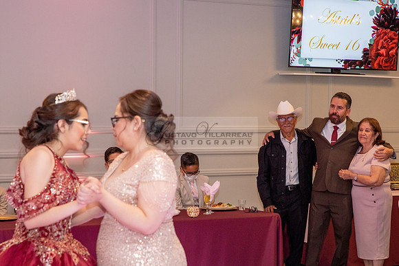 Astrid Cuevas Sweet 16 celebration at Azar Event Center in Whitt