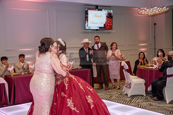 Astrid Cuevas Sweet 16 celebration at Azar Event Center in Whitt