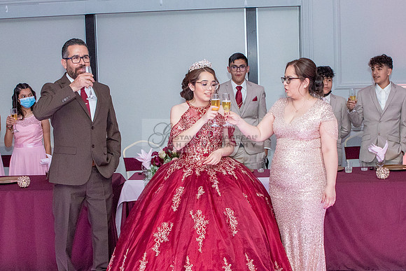 Astrid Cuevas Sweet 16 celebration at Azar Event Center in Whitt