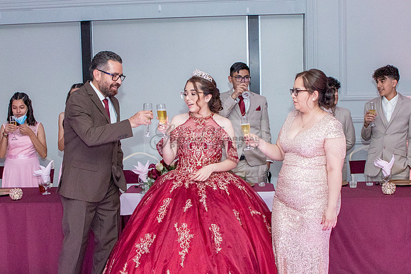Astrid Cuevas Sweet 16 celebration at Azar Event Center in Whitt
