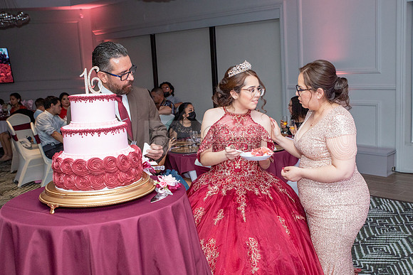 Astrid Cuevas Sweet 16 celebration at Azar Event Center in Whitt