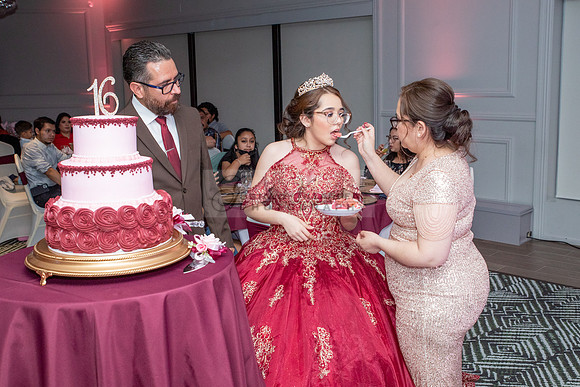Astrid Cuevas Sweet 16 celebration at Azar Event Center in Whitt