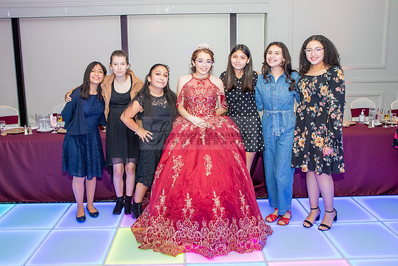 Astrid Cuevas Sweet 16 celebration at Azar Event Center in Whitt