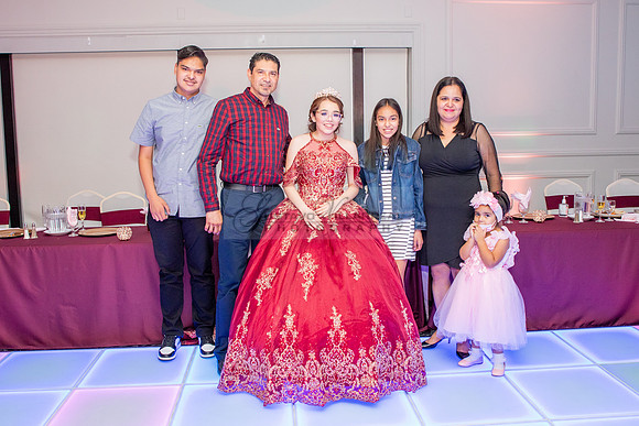 Astrid Cuevas Sweet 16 celebration at Azar Event Center in Whitt