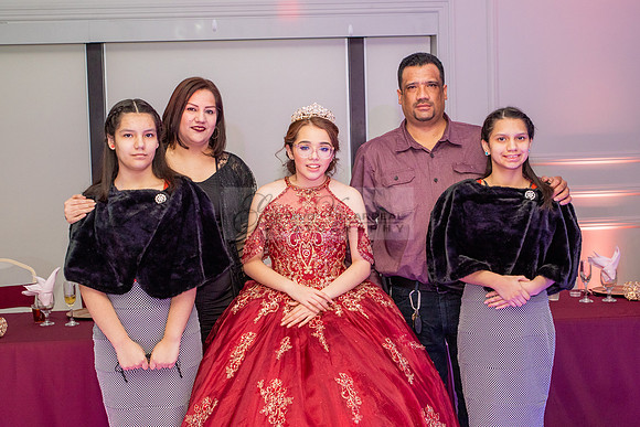 Astrid Cuevas Sweet 16 celebration at Azar Event Center in Whitt