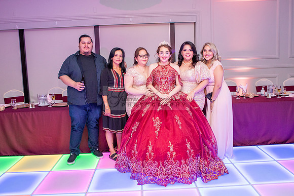 Astrid Cuevas Sweet 16 celebration at Azar Event Center in Whitt