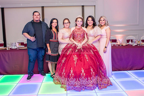 Astrid Cuevas Sweet 16 celebration at Azar Event Center in Whitt