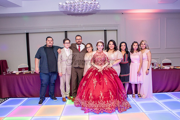 Astrid Cuevas Sweet 16 celebration at Azar Event Center in Whitt