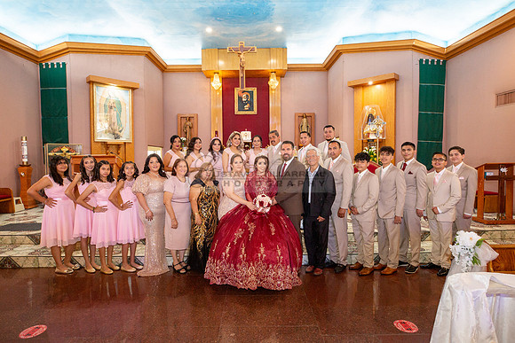 Astrid Cuevas Sweet 16 celebration at Azar Event Center in Whitt