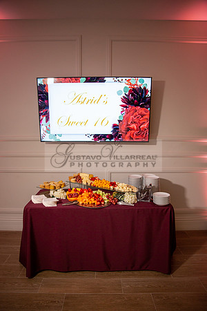 Astrid Cuevas Sweet 16 celebration at Azar Event Center in Whitt