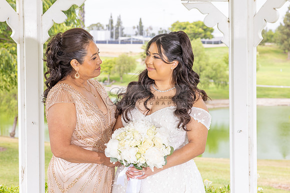Thalial and Francisco wedding reception at La Mirada Golf course in