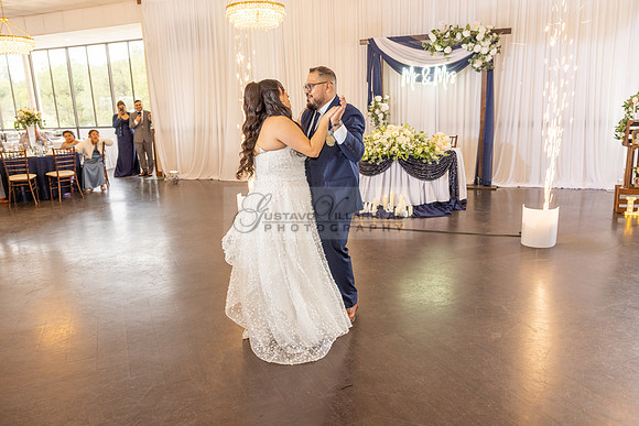 Thalial and Francisco wedding reception at La Mirada Golf course in