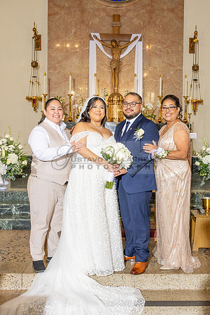Thalial and Francisco wedding reception at La Mirada Golf course in