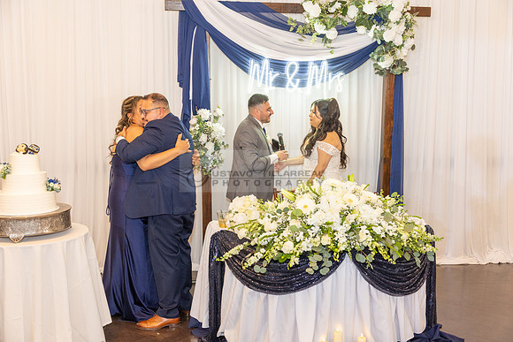 Thalial and Francisco wedding reception at La Mirada Golf course in