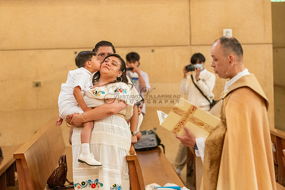 Baptism photographer, videographer at Cathedral of our Lady of Angeles in Los Angeles Ca. Gustavo Villarreal Photography, 323-633-8283, www.gvphotoandvideo.com