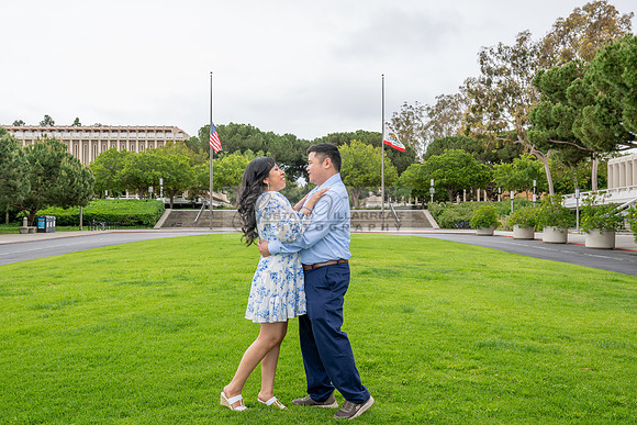 Rose and Harrison Engagement photo session at UCI, University of California, Irine Ca, Orange County, Gustavo Villarreal Photography, videographer, 323-633-8283, www.gvphotoandvideo.com
