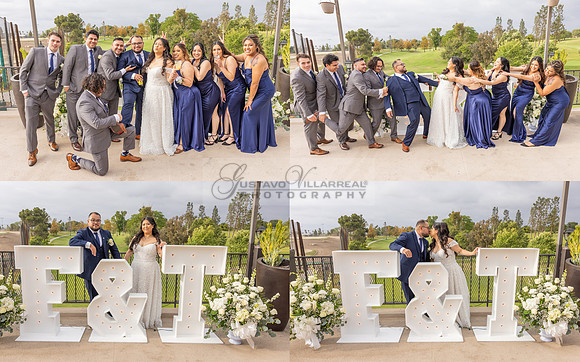 Thalia and Francisco wedding reception at La Mirada Golf course in La Mirada Ca, Gustavo Villarreal Photography, videography, 323-633-82883, www.gvphotoandvideo.com
