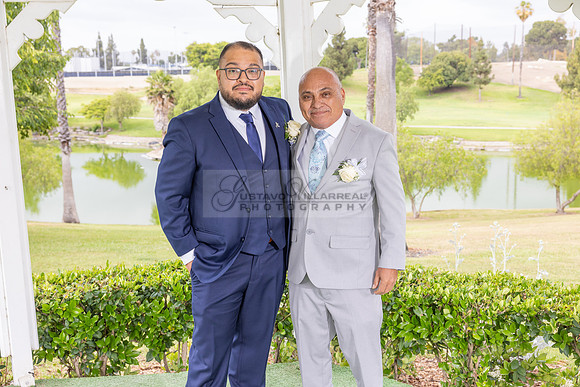 Thalial and Francisco wedding reception at La Mirada Golf course in