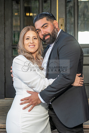 Lourdes and Alberto engagement photo session at Hidden Acres Events, Lytle Creek, California, 323-633-8283