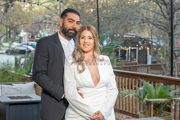 Lourdes and Alberto engagement photo session at Hidden Acres Events, Lytle Creek, California, 323-633-8283