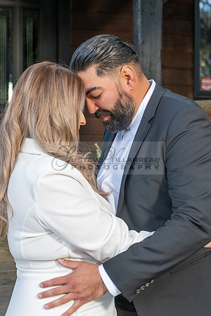 Lourdes and Alberto engagement photo session at Hidden Acres Events, Lytle Creek, California, 323-633-8283