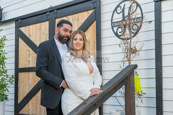 Lourdes and Alberto engagement photo session at Hidden Acres Events, Lytle Creek, California, 323-633-8283