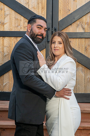 Lourdes and Alberto engagement photo session at Hidden Acres Events, Lytle Creek, California, 323-633-8283