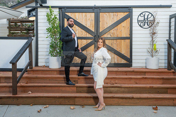 Lourdes and Alberto engagement photo session at Hidden Acres Events, Lytle Creek, California, 323-633-8283
