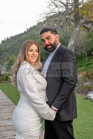 Lourdes and Alberto engagement photo session at Hidden Acres Events, Lytle Creek, California, 323-633-8283
