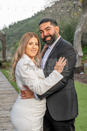 Lourdes and Alberto engagement photo session at Hidden Acres Events, Lytle Creek, California, 323-633-8283