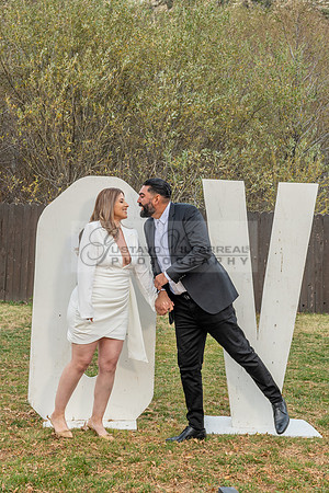 Lourdes and Alberto engagement photo session at Hidden Acres Events, Lytle Creek, California, 323-633-8283