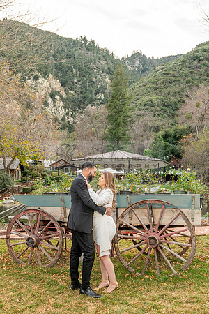 Lourdes and Alberto engagement photo session at Hidden Acres Events, Lytle Creek, California, 323-633-8283