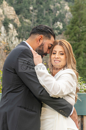 Lourdes and Alberto engagement photo session at Hidden Acres Events, Lytle Creek, California, 323-633-8283