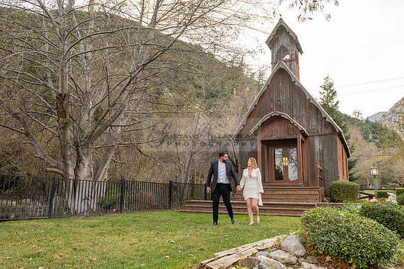 Lourdes and Alberto engagement photo session at Hidden Acres Events, Lytle Creek, California, 323-633-8283