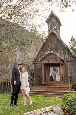 Lourdes and Alberto engagement photo session at Hidden Acres Events, Lytle Creek, California, 323-633-8283