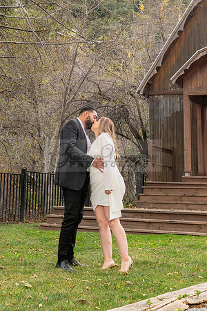 Lourdes and Alberto engagement photo session at Hidden Acres Events, Lytle Creek, California, 323-633-8283