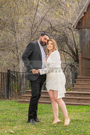 Lourdes and Alberto engagement photo session at Hidden Acres Events, Lytle Creek, California, 323-633-8283
