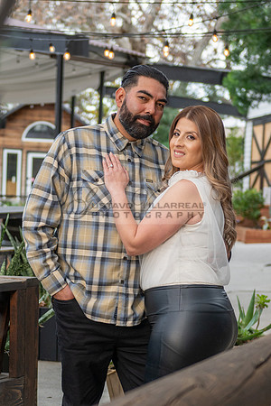 Lourdes and Alberto engagement photo session at Hidden Acres Events, Lytle Creek, California, 323-633-8283
