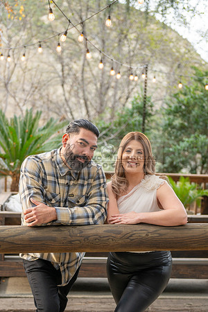 Lourdes and Alberto engagement photo session at Hidden Acres Events, Lytle Creek, California, 323-633-8283