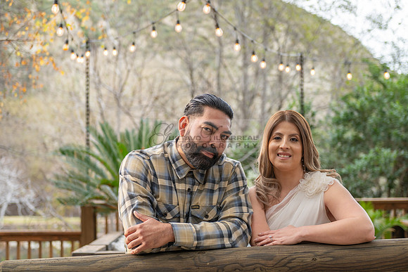 Lourdes and Alberto engagement photo session at Hidden Acres Events, Lytle Creek, California, 323-633-8283