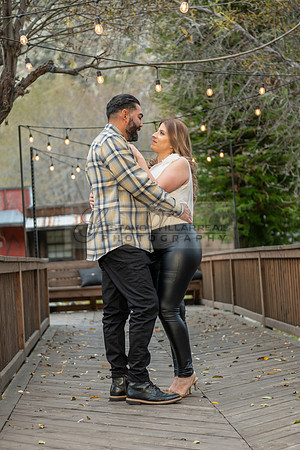 Lourdes and Alberto engagement photo session at Hidden Acres Events, Lytle Creek, California, 323-633-8283