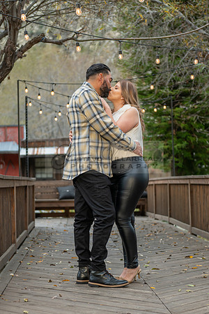Lourdes and Alberto engagement photo session at Hidden Acres Events, Lytle Creek, California, 323-633-8283