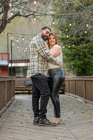 Lourdes and Alberto engagement photo session at Hidden Acres Events, Lytle Creek, California, 323-633-8283