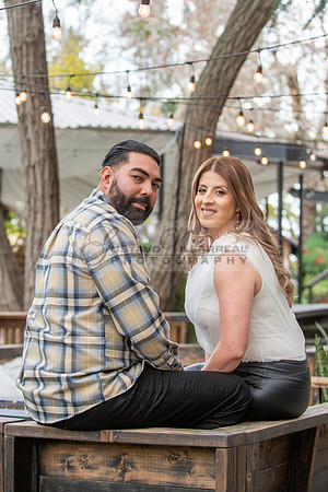 Lourdes and Alberto engagement photo session at Hidden Acres Events, Lytle Creek, California, 323-633-8283