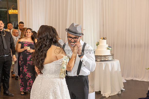 Thalial and Francisco wedding reception at La Mirada Golf course in