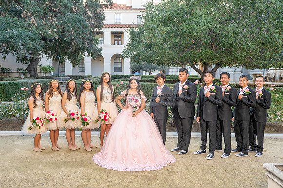 Janice Carrillo, sweet 16, quinceanera celebration at Royal Palace in Pasadena Ca. Gustavo Villarreal Photography, videography, 323-633-8283, www.gvphotoandvideo.com